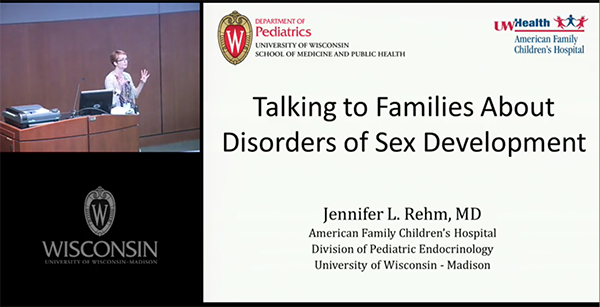 Talking to Families about Disorders of Sex Development