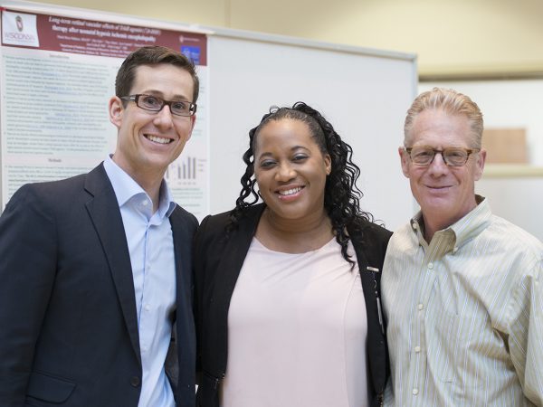 From left: Ryan McAdams, MD; Olachi Mezu-Ndubuisi, MD, OD; and Marlowe Eldridge, MD