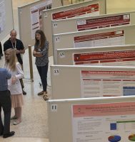 On display at the HSLC were 53 posters from residents, fellows, students and faculty.