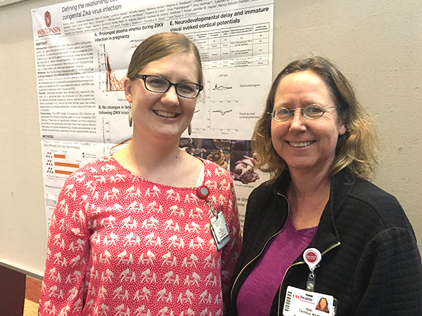 Resident Emma Mohr, MD, and social worker Beth Clemitus, MSW