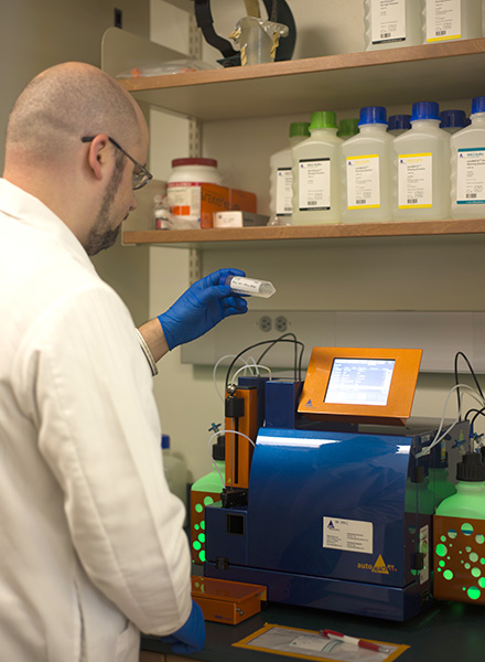 Dr. Capitini’s approach to immunotherapy focuses on molecules upstream of activating donor T cells.