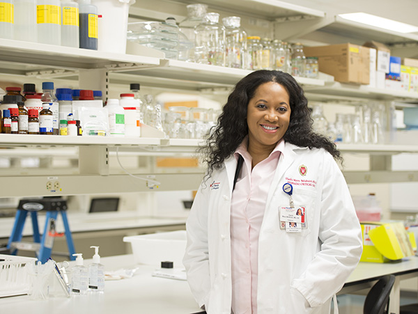 Dr. Mezu-Ndubuisi research program is one of five housed in the new space