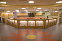 central staff reception desk