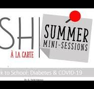 2021 DiSH A La Carte Session #3: Back to School: Diabetes & COVID-19