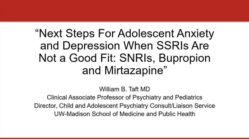 Session 5 Next Steps For Adolescent Anxiety and Depression When
