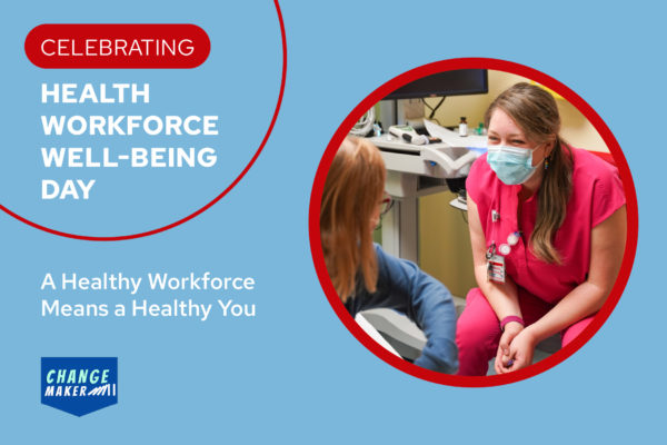 Promotional image for Health Workforce Well-Being Day