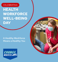 Promotional image for Health Workforce Well-Being Day