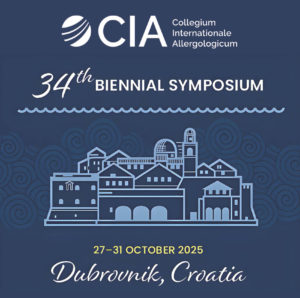 Logo of the 34th Biennial Symposium of the Collegium Internationale Allergologicum.