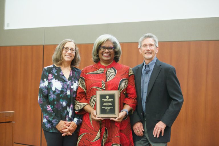 Dr. Henderson as the 2023 Allen Inspiring Children Lecturer