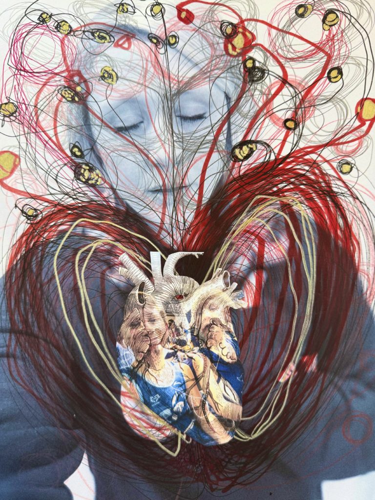 Art Piece titled "Pendulation" by Dr. Megan Wahl