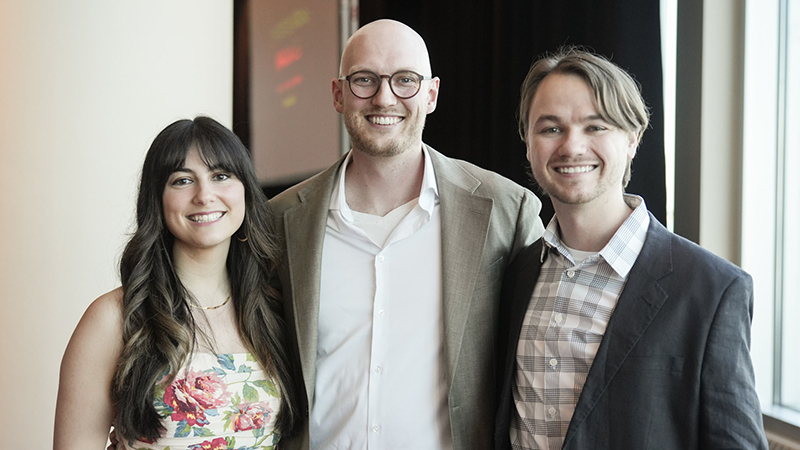 Drs. Rachell Caniza, Ryan Lindstrom, and Mark Kiley, DO