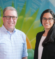Doctors Michael Wilhelm and Nina Menda.