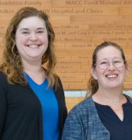 Dr. Amy Peterson and Dr. Krisjon Olson.